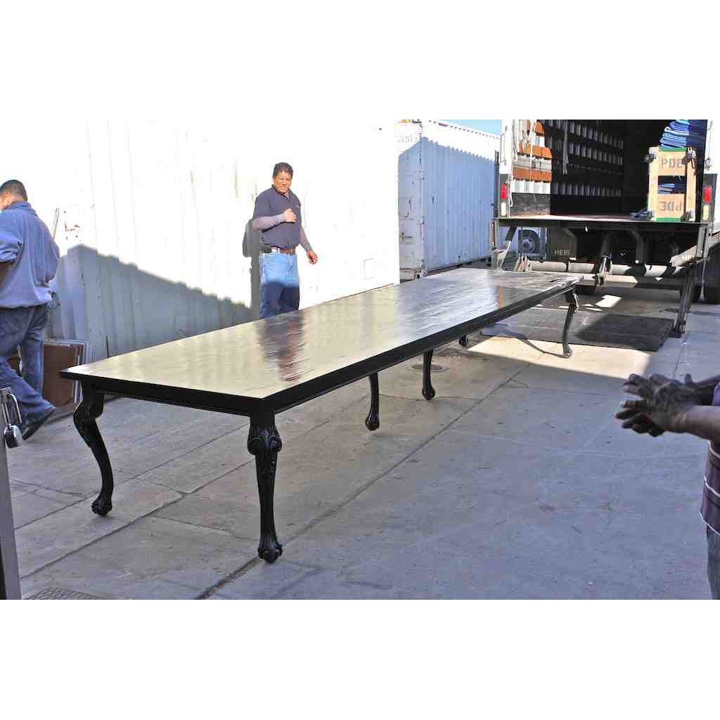Reclaimed Wood Ping Pong Table