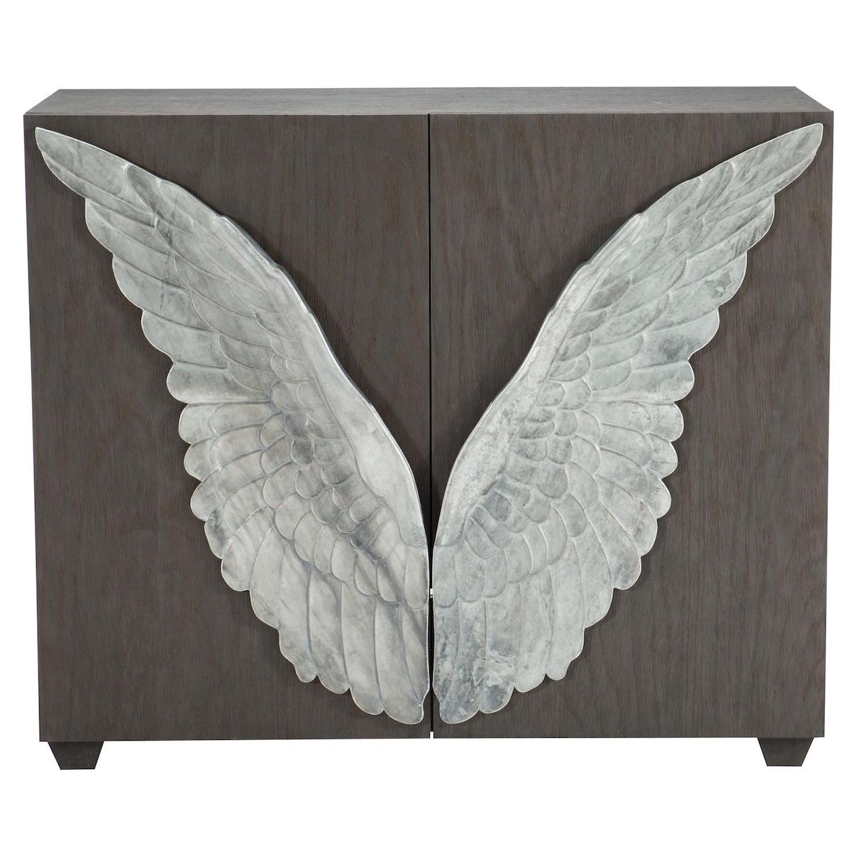 custom cabinet with handle wings 